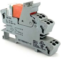 788-304 Modulo relè Tensione nom.: 24 v/dc Corrente di commut. max.: 16 a 1 scambio 1 pz. - Wago