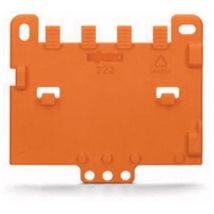 Wago - placa de pasacables encajable en adaptador de fijación