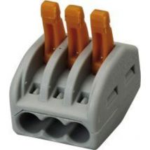 Wago-Steckklemme3p.2,5qmm5 Stueck Btl. m. r.