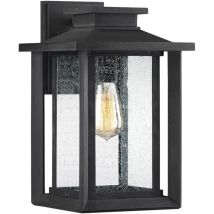 Elstead Quoizel Wakefield Lanterne Murale D'Extérieur Earth Black, Ip44