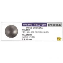 Tillotson Sperrscheibe mdc - wa - wb - hl Kettensäge ø 9,52 mm 000647 - Walbro