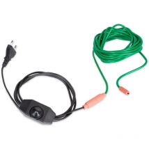 Greenwire Select 6 Pflanzenwärmekabel 6m mit Thermostat IP68 - Waldbeck