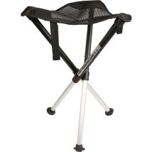 Tabouret Pliant 63547 Noir, Argent – Charge Max. 225 Kg – Hauteur 550 Mm – Surface D'Assise Ergonomique – Walkstool