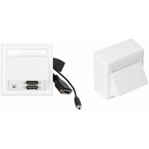 Microconnect - Boîtier mural hdmi, displayport
