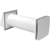 Ventika - Wall Heat Recovery Ventilator System Kit mvhr Unit 100mm Single Room