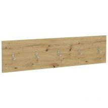 FMD - Wall-mounted Coat Rack 108.9x1.5x28.1 cm Artisan Oak