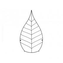 Garden Pride - Wall mounted Leaf Trellis - 51' (130cm) - Sold in Packs of 2