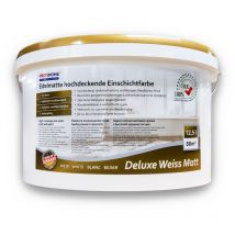 E-delux - Wall paint profhome high coverage one-coat paint for interior walls ceilings white matt 12.5 ltr for 80 sqm
