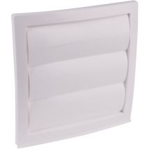 Nw 125 Lüftungsjalousie Kunststoff Passend für Rohr-Durchmesser: 12.5 cm - Wallair