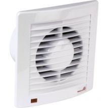 Wallair - W-Style 100 Ventilateur mural et de plafond 230 v 95 m³/h 10 cm