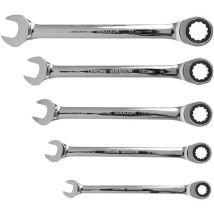 Walter Gabelring Ratschenschlüssel 5tlg. Set Ratsche Schraubenschlüssel