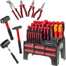 Walter Schraubendreher Bit Set 100tlg. & Zangen Set 4tlg. & Hammer Set 3 tlg.