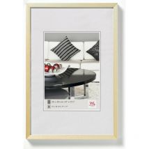Design AJ040G - Aluminium - Or - Cadre pour une seule photo - Mat - 20 x 27 cm - Rectangulaire - Walther