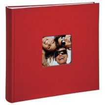 Fun - Rouge - Papier - 100 feuilles - 300 mm - 300 mm (FA208R) - Walther Design