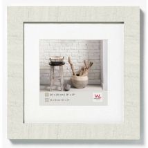 walther design HO330V - Bois - Blanc - Cadre pour une seule photo - 18 x 18 cm - Carré - 344 mm
