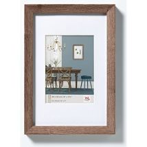 Walther Design - Noce 18 X 24 Cm Con Passe-partout, Cornice Legno Fiorito Ef824n