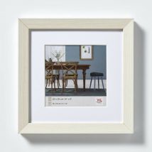 Design Fiorito blanc 20x20 bois incl. Passepartout EF220W - Walther