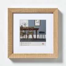 Design Câdre Fiorito chêne 30x30 bois + passepartout, image 18x18 (EF330E) - Walther