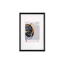 Design Select noir 30x40 bois verre synthetique HSX040B - Walther