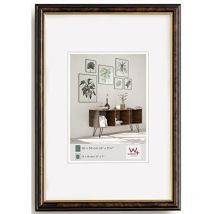 Design JD040N - Polystyrol - Noyer - Cadre pour une seule photo - Mur - 20 x 30 cm - Rectangulaire - Walther