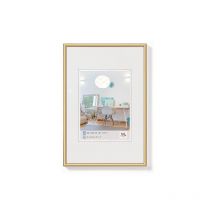 KV015B New Lifestyle - Marco de fotos, de plástico, dorado, 15 x 20 cm - Walther