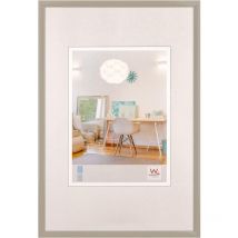 Marco de fotos gris 30 x 40 cm Marco de plástico New Lifestyle KV040T - Walther Design