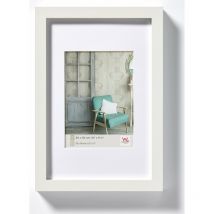 Walther Design - bianco 30 x 40 cm vero vetro Cornice in legno di Stoccolma EA040W