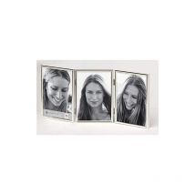 Walther - WD269S galerie Cadre portrait Chloe, Argent pour 2 photos 6 x 9 cm, Argent
