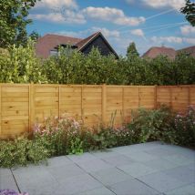 Waltons - Pressure Treated Super Lap Wooden Garden Fencing 1220mm - 20 Pack