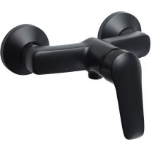 Trizeratop - Wandmontierter Brause-Mischer, mattschwarzes Finish, 1/2' Gasanschluss deante boro BMON40M matt-schwarz