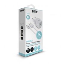 Wand-ladegerät + Usb-c Kabel Urban Factory Psc25uf Weiß 12 W
