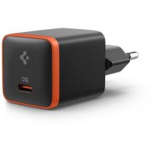 Wand-Ladegerät usb-c pd + QC3.0 30W - kompatibel mit iOS, Android Schwarz