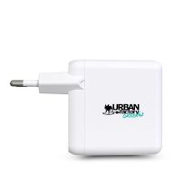 Wand-ladegerät + Usb-kabel C Urban Factory Gsc65uf Weiß