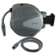 Bituxx - 30 Meter Wand Schlauchtrommel Schlauchaufroller Wasserschlauchaufroller Schlauchbox Automatik (30 m)