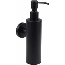 Wahaison - Shining House Wand-seifenspender Aus Edelstahl 304, 200 Ml, Mattschwarz, Wand-seifenspender, Badezimmer, Manuelle Shampoo-duschgel-flasche