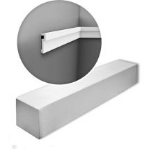 Decor Px198-box Modern 1 Karton Set Mit 24 Wand- Und Friesleisten Sockelleisten Modern Weiß 48 M - Orac