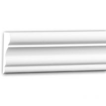 Profhome Decor - Wand- Und Friesleiste Profhome 151377f Stuckleiste Flexible Leiste Zierleiste Neo-klassizismus-stil Weiß 2 M