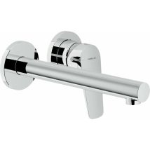 Unterputz-Waschtischbatterie mit langem Auslauf Nobili Sky Serie SY97199/1CR Verchromt - Messing