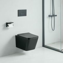 Wand-WC caleto schwarz