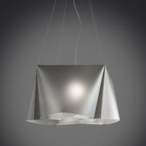 Wanda fünfflammiger Pendelleuchter in Silber Polilux Durchmesser 59x H31 cm