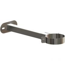 MHG - Atec Wandabstandshalter IronPoly kürzbar es blank dn 80/125 50 - 360mm