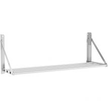 Wandbord klappbar Stangendesign 40 kg Wandregal 100 x 30 cm Küchenregal