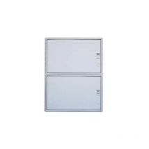 Marlanvil - Wandbündige weiße Schalttafel 24 DIN-Module IP65 Qzero-Serie 990.24