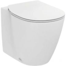 Ideal - Wandbündiges Stand-WC in glänzendem Weiß Standard Connect