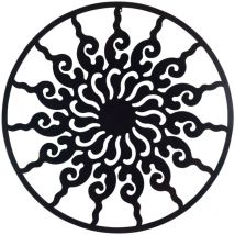 Origen - Signes Grimalt Metall -Ornamentwand auftragen Adorno Sol Applices Metal Black 1x80x80cm 23115