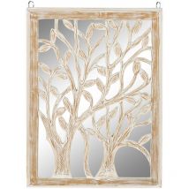 Dkd Home Decor - Mittelspiegel Wanddekoration 45x2.5x65 Baumspiegelspiegel mdf Material Multicolor -Farbfamilienfamilie Wanddekorationen Details