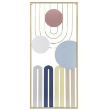 Wanddekoration Mauro Ferretti Metall Gold 37x84 Cm