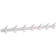 Wandgarderobe Alu.f1 Ma Silber 7 Hut-/mantelhaken L.1050mm