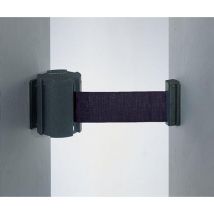 Via Guide - Wandhalter Kunststoff schwarz passend für Gurtband