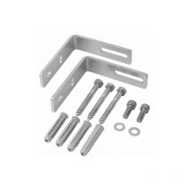 Wandhalterung für 2-fach Verteilerbalken Regumat dn 25 für 2 Heizkreise Rotguss 1351592